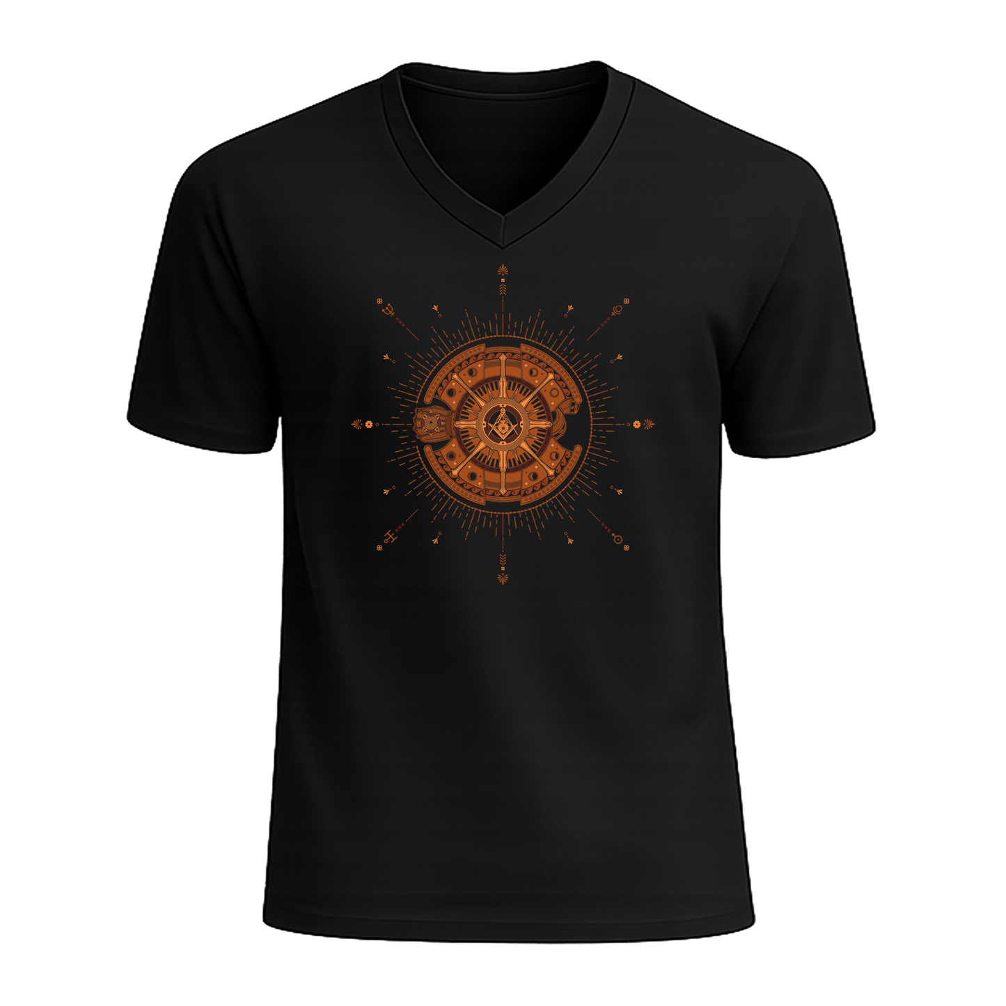 Lies of P - Aegis V-Neck T Shirt (Black Body)
