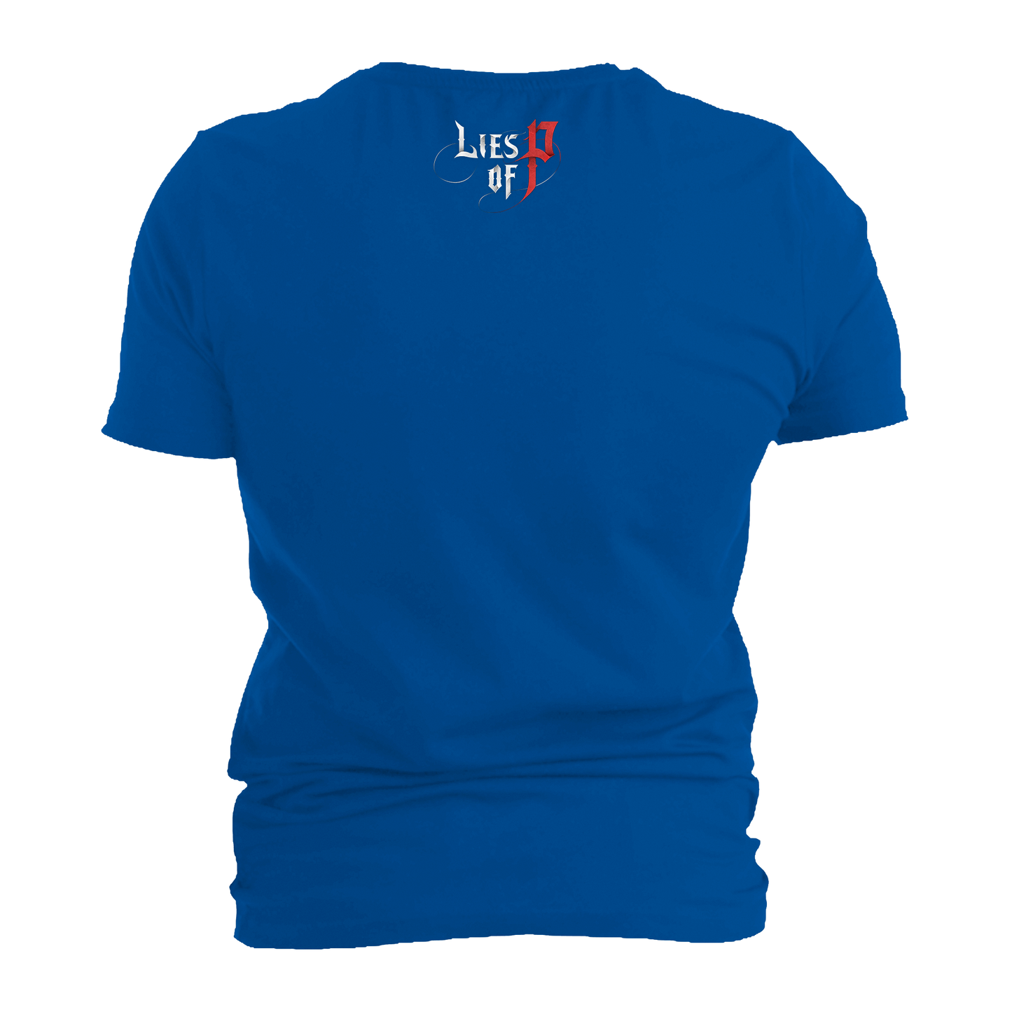 Lies of P - Puppet String T-Shirt - Graphic on Front, Logo on Back (Black, Royal Blue, Orange)