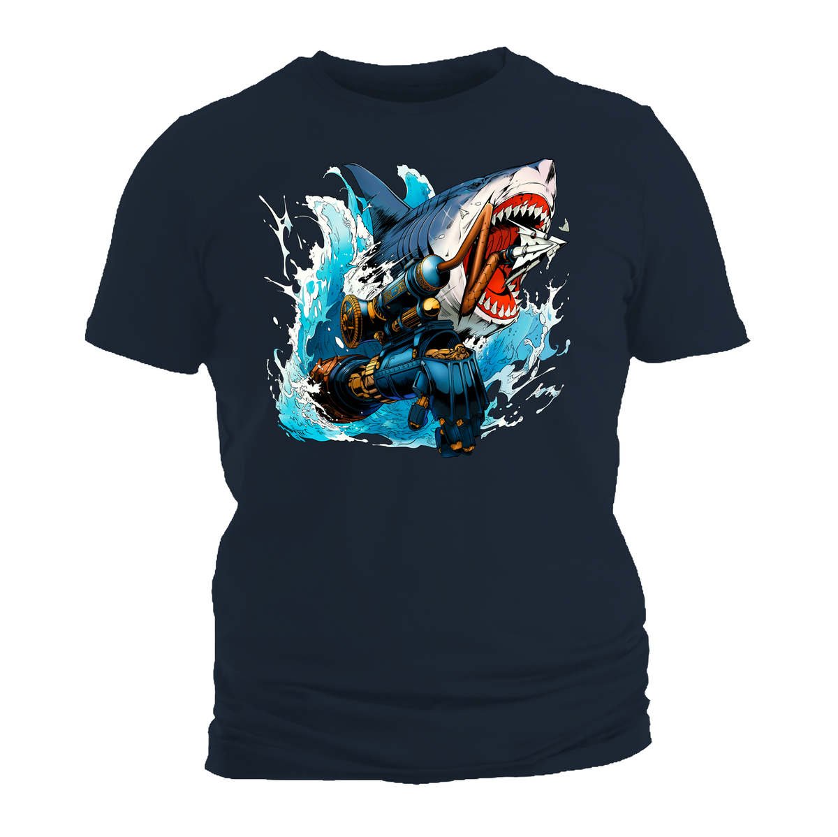 Lies of P - Puppet String T-Shirt - Graphic on Front, Logo on Back (Black, Navy Blue, Orange)