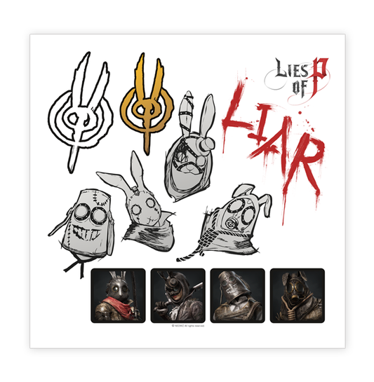 Lies of P Stickers - Complete Collection Bundle