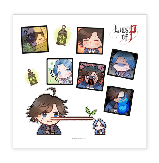 Lies of P Stickers - Emotes